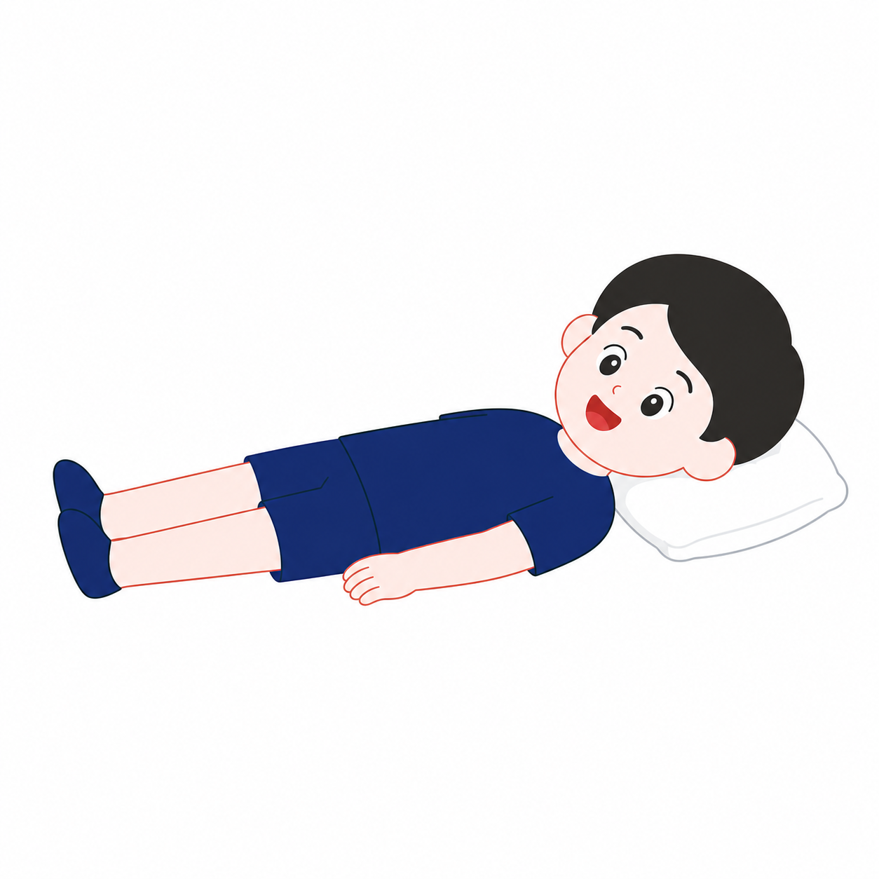 누워요